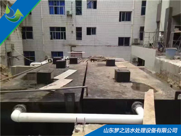 生活污水處理設備安裝現場 生活污水處理設備安裝現場
